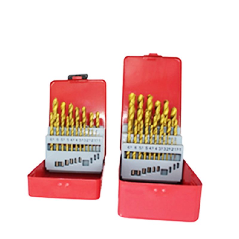 19pc H.S.S drill bits set